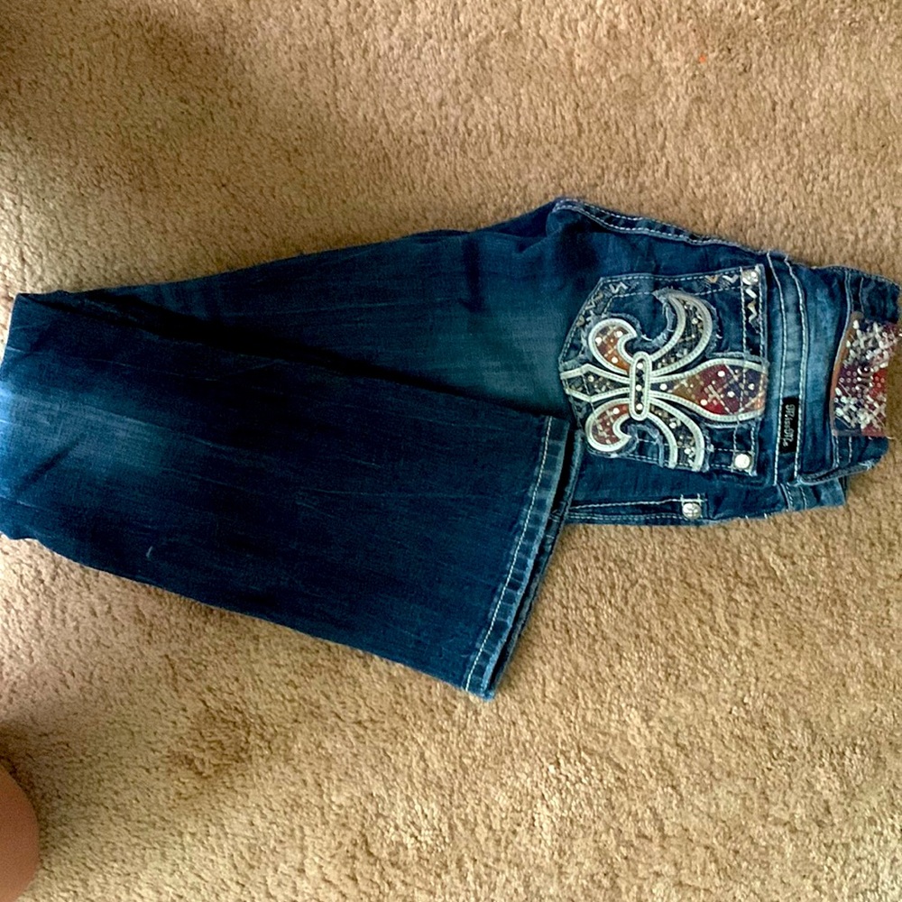 Miss Me Jeans Dark Denim Size 25